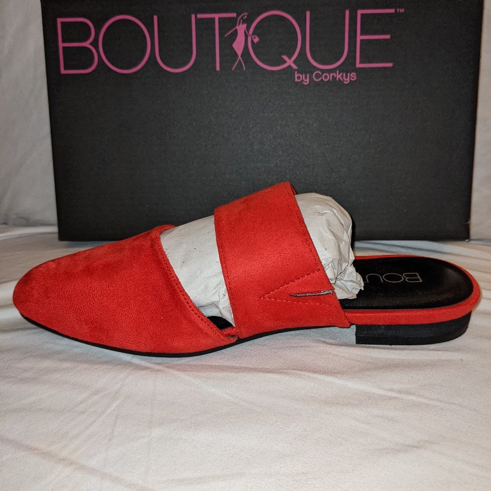 Nib Red Corky's Carina Slide Size 7 - image 2